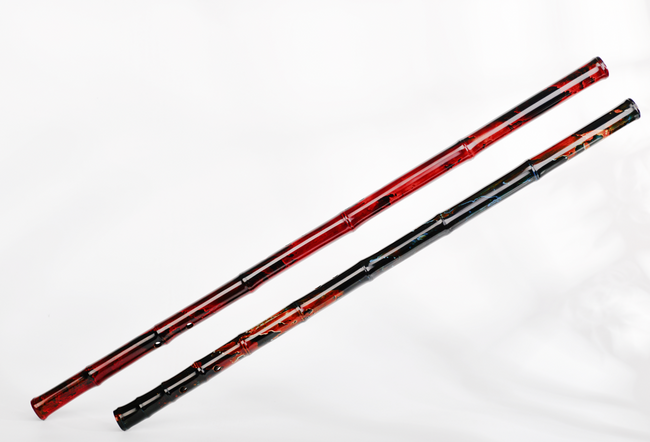 Daqi Colored Lacquer Xiao by Guo Xinming - Premium Edition