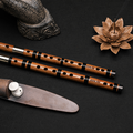 Guo Xinming Model Dizi for Beginners, high-end bamboo woodwind with double slots, ideal for clear tone and accurate tuning in traditional music.
