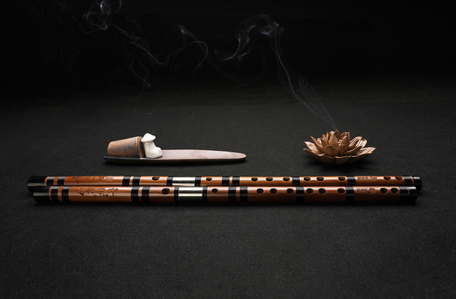 High-End Model Dizi (Double Slots) by Guo Xinming