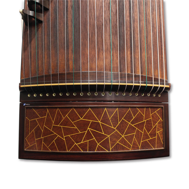 Yellow Sandalwood Guzheng with Mosaic Design