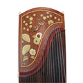 Special Edition Concert African Padauk Shell Inlay "Birds of Spring" 21# Guzheng by Shanghai Dunhuang Yichang