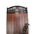 Premium Black Sandalwood Portable Floral Design Guzheng by Zheng He