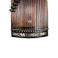 Premium Black Sandalwood Portable Floral Design Guzheng by Zheng He