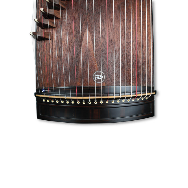 Premium Black Sandalwood Portable Minimalist Guzheng by Zheng He