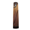 Professional Black Rosewood "Minimalistic" 21# Guzheng by Shanghai Dunhuang Yun