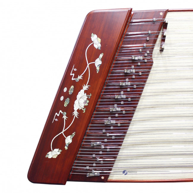 Professional African Violet Sandalwood "Shell Inlay Lotus" 402 Yangqin by Yue Hai