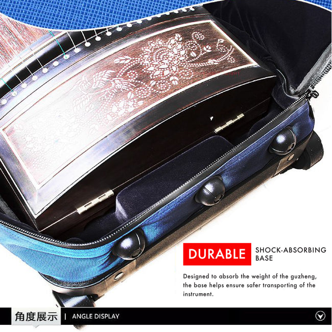 Jiayue Canvas Guzheng Bag with Rollers