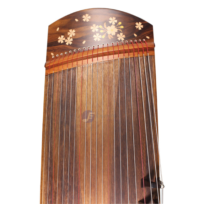Concert Rosewood 21# One-Piece 3/4 Guzheng 'Sakura' by Chuan Cheng