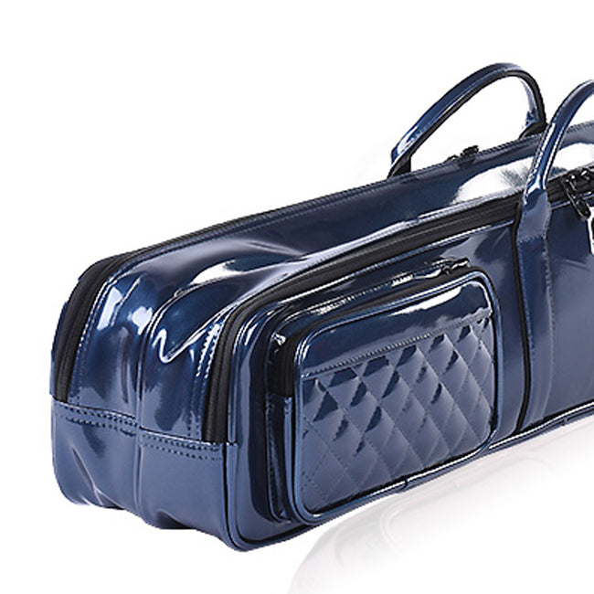 Enamel Leather Double Erhu Bag by Jiayue