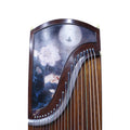 Professional Black Rosewood "Moonlit Flowers" 21# Guzheng by Shanghai Dunhuang Yun
