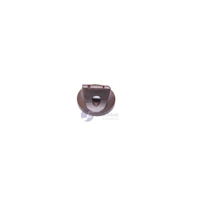 Round Black Sandalwood Bridge with Bottom Hole for Erhu