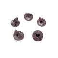 Round Black Sandalwood Bridge with Bottom Hole for Erhu