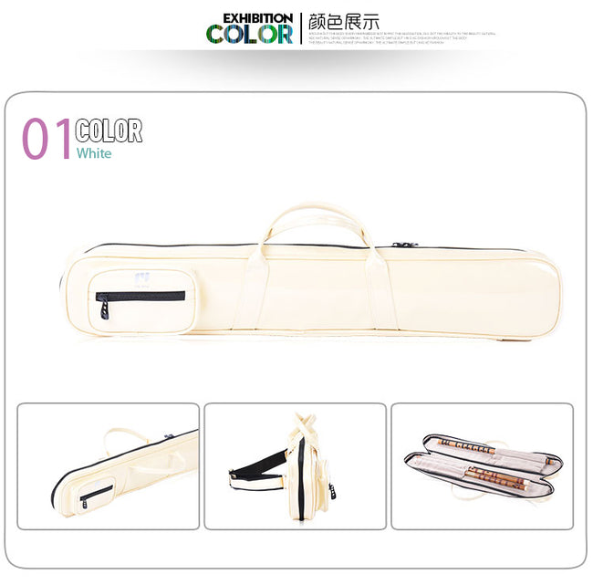 Enamel Leather Dizi Bag by Jiayue