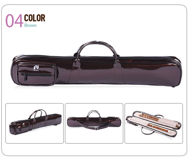 Enamel Leather Dizi Bag by Jiayue