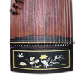 Popular Manchurian Ash Wood "Shell Inlay Mandarin Duck" 21# Guzheng by Shanghai Dunhuang Yun