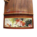 Popular African Violet Sandalwood "Spring Blossoms" 21# Guzheng by Shanghai Dunhuang Yun