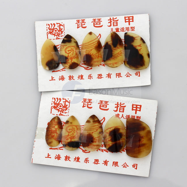 Faux Tortoise-Turtle Shell Pipa Nails