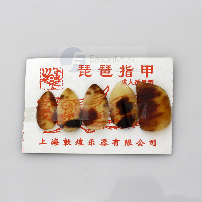 Faux Tortoise-Turtle Shell Pipa Nails