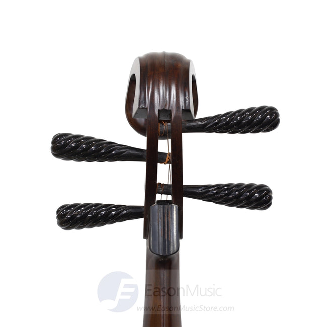 Professional Rosewood Pipa by Shanghai Dunhuang Yun with Black Rosewood Neck