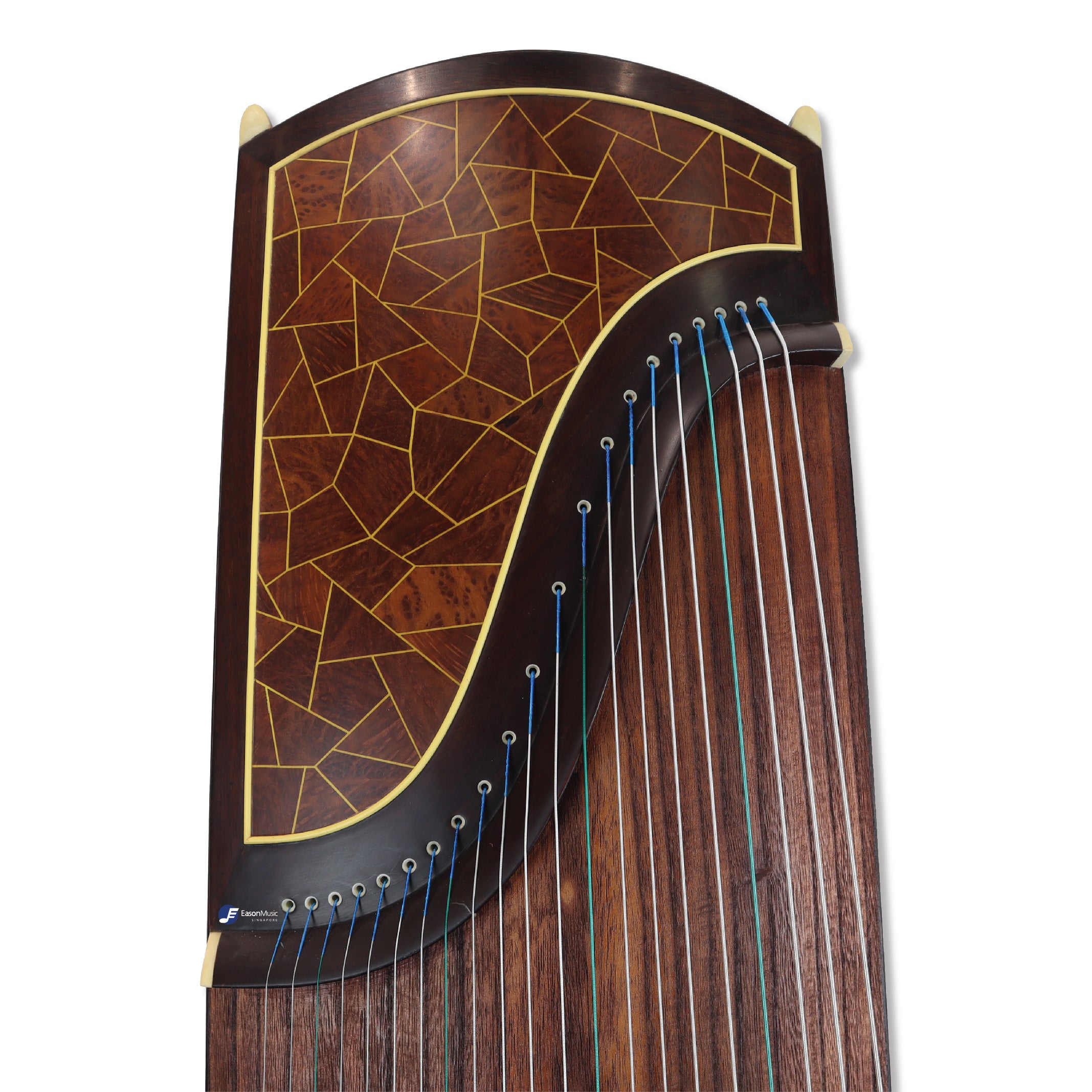 ‪°ʚME‪✞GU‪ɞ°‬ Black Rosewood Guzheng Mosaic | Shanghai Dunhuang Quality– Eason
