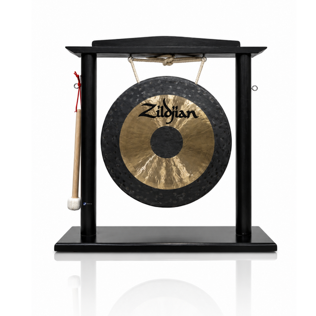 30cm Desk Chao Gong with stand and mallet