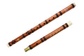 Premium Handcrafted White Bamboo Dizi Flute by Bao Guoliang