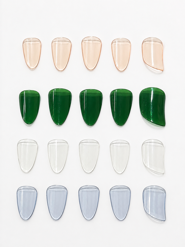Celluloid Pipa Nails — Premium Set of 5