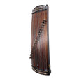 Premium Black Sandalwood Portable Floral Design Guzheng by Zheng He