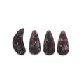 Gemstone-Inspired Composite Guzheng Nails