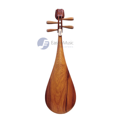Exquisite Undyed Premium Rosewood Pipa by Qiu Ting Yu