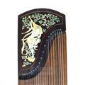 Professional Black Rosewood "Shell Inlay Fairy" 21# Guzheng by Shanghai Dunhuang Yun