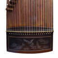 Professional Black Rosewood "Silver Slivers" 21# Guzheng by Shanghai Dunhuang Yun