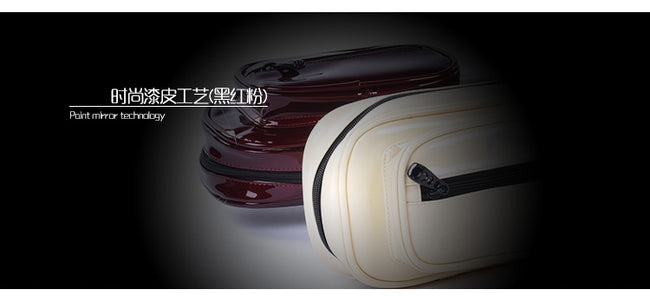 Enamel Leather Dizi Bag by Jiayue