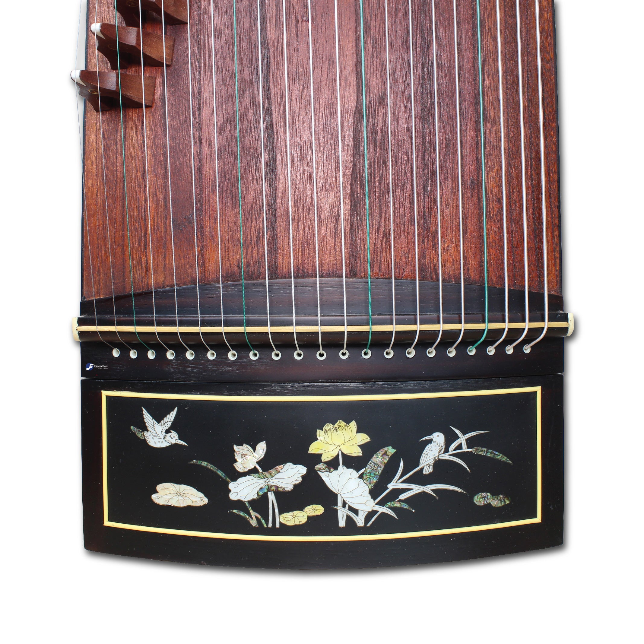 Manchurian Ash Wood Guzheng - Shanghai Dunhuang– Eason Music Store