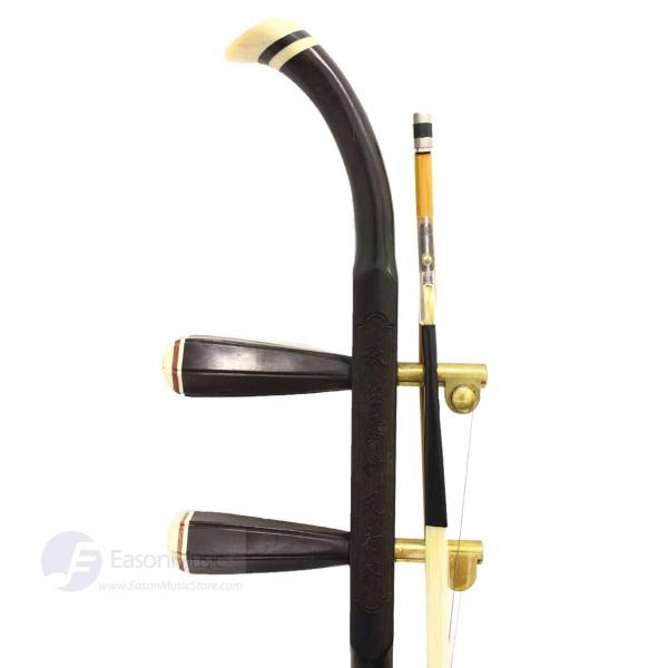 Popular Ebony Erhu by Shanghai Dunhuang with Bronze Tuner Head