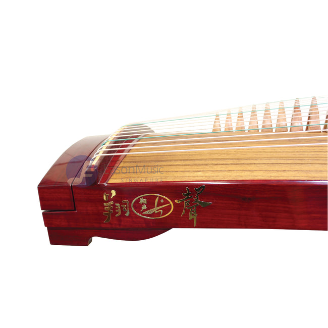 Red Huali Portable 21# Guzheng by Xiang Sheng