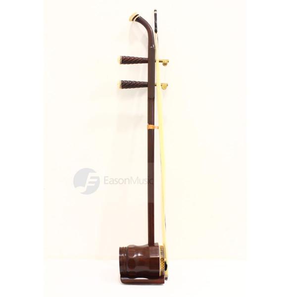 Concert Aged Rosewood Octagonal Erhu by Rao Yang Bei Fang with Synthetic Skin and Bronze Tuner